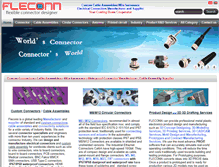 Tablet Screenshot of fleconn.com